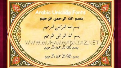 Arabic Fonts Cover