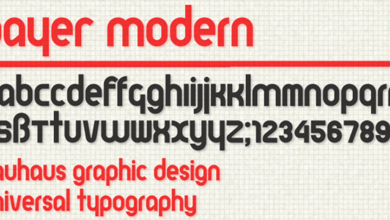 Bayer Modern Font