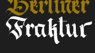 Berliner Fraktur Cover