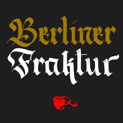 Berliner Fraktur Cover | Muhammad Niaz Berliner Fraktur Cover