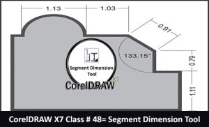 corel draw remove a segment tool