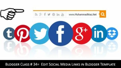 Header Social Media Icon Cover