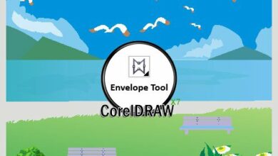 CorelDRAW Envelope tool