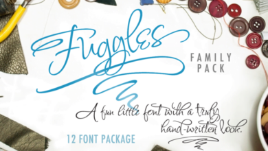 Fuggles Font Family Preview