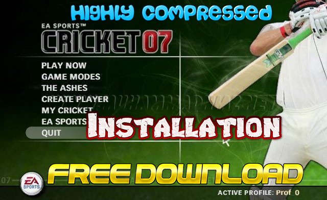 ea cricket 07 download