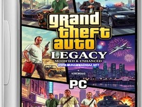 GTA V Legacy Game Cover | Muhammad Niaz Grand Theft Auto V Legacy Cover